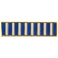 EagleEmblems P14065 PIN-Ribb,U.N.Service KOR. (11/16'')