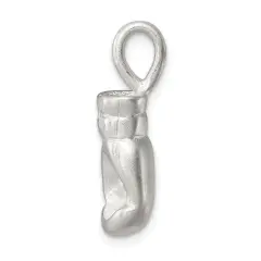 Sterling Silver Boxing Glove Charm Pendant FindingKing Jewerly 20mm x 8mm