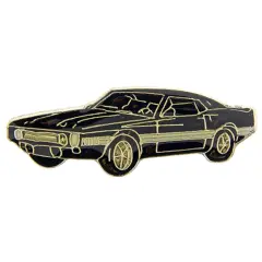 1969 Mustang Shelby Black Pin 1"