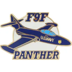 F9F Panther Airplane Pin 1 1/2"