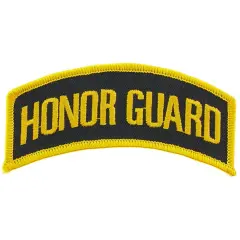U.S. Army Honor Guard Patch Black & Yellow 4"