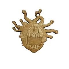 Ornament - Beholder - Raw Wood