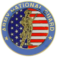 U.S. Army National Guard Logo Pin 1 1/2"
