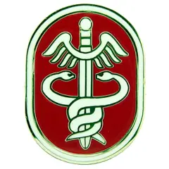 U.S. Army Medic Pin 1"