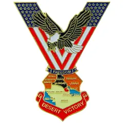 Victory Eagle Pin 1 3/4"