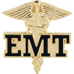 EagleEmblems P02302 Pin-EMT,Caduceus (1'')