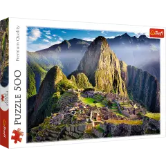 500 Piece Jigsaw Puzzles, Historic Sanctuary of Machu Picchu, Puzzles of Peru, Inca Ruins and Archeological Puzzles, Adult Puzzles, Trefl 37260