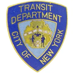 New York City Transit Department Pin 1"