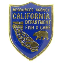 California Department of Fish & Game Pin 1"