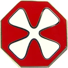 PINS- ARMY, 008TH (1")