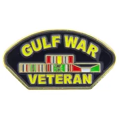 Gulf War Veteran Pin 1 1/4"