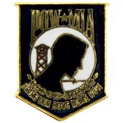 POW MIA Pin 1/2"