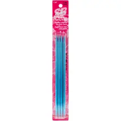 Susan Bates Silvalume Double Point Knitting Needles 7" 4/Pkg-Size 8/5mm