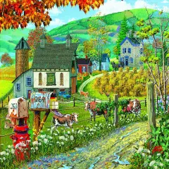 Sunsout Farm Lane 300 pc Jigsaw Puzzle 38732