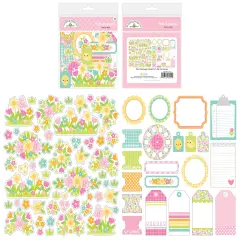 Doodlebug Odds & Ends Bits & Pieces Die-Cuts-Bunny Hop