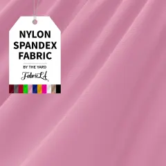 FabricLA | Nylon Spandex | 4 Way Stretch | Swimwear Tricot Fabric | Orchid Smoke | Half-Yard