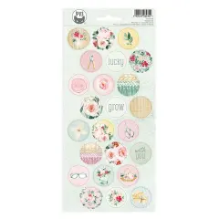 Flowerish Cardstock Stickers-#03