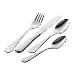 ZWILLING TWIN Kids Grimm's Fairytales 4-pc 18/10 Stainless Steel Flatware Set