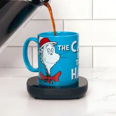 Uncanny Brands Dr. Seuss Cat In The Hat Mug with Warmer