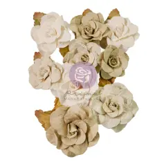 Prima Marketing Paper Flowers 10/Pkg-Floral Splendor, In The Moment