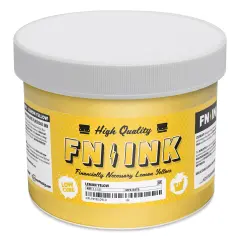 FN Ink Plastisol Screen Printing Ink - Lemon Yellow, Quart