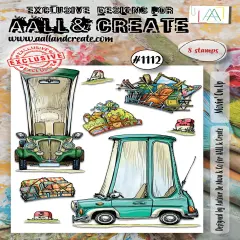 AALL And Create A6 Photopolymer Clear Stamp Set-Movin' On Up