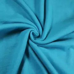 FabricLA | Fleece Fabric By The Yard | 36"X60" Inch Wide | Anti Pill Polar Fleece | Soft, Blanket, Throw, Poncho, Pillow Cover, PJ Pants, Booties, Eye Mask - Turquoise (1 Yard)