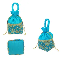 Potli Bags, Eid Gifting, Favor, Indian Muslim Punjabi Wedding Favor, Diwali Gift Bag, Return Favor, Gift, Housewarming, Jewelry Organizer