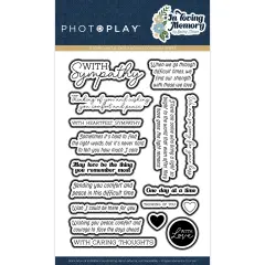 PhotoPlay Etched Die-In Loving Memory