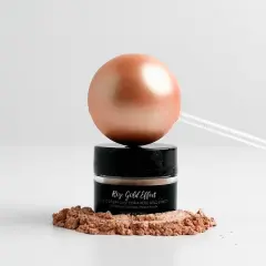 Shine Dessert Glitter: "Rose Gold Effect" - Rose Gold Edible Highlighter