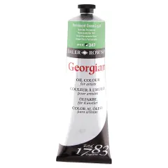 Daler-Rowney Georgian Oil Color - Permanent Light Green, 225 ml tube