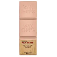 Enkaustikos Wax Snaps Encaustic Paints - Red Earth Pale, 40 ml cake