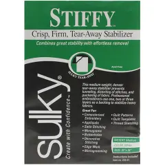 Sulky Stiffy Tear-Away Stabilizer-20"X36"