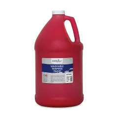 Handy Art Washable Paint - Red, 128 oz