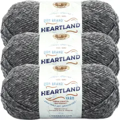 (3 Pack) Lion Brand Heartland Yarn - Great Smokey Mountains