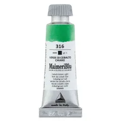 Maimeri Blu Artist Watercolor - Cobalt Green Light, 12 ml Tube