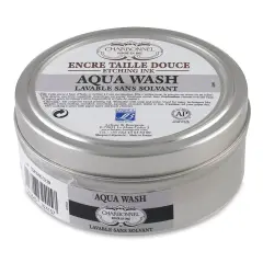 Charbonnel Water Washable Printing Ink - Black 55981, 200 ml