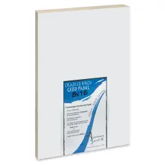 American Easel Gessoed Wood Painting Panel - 8" x 16", 7/8" Cradle