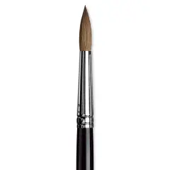 Da Vinci Maestro Kolinsky Sable Brush - Round, Short Handle, Size 10
