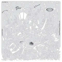 Iwata Artool Freehand Template - Piracy O' Cursed