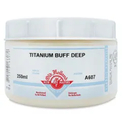 Old Holland New Masters Classic Acrylics - Titanium Buff Deep, 250 ml jar