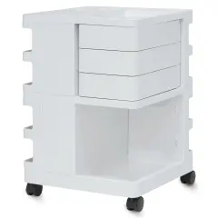 Studio Designs Kubx Pro Mobile Storage Cart - White