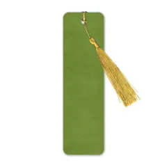 Gallery Leather Bookmark - 7"x2" Acadia Lime