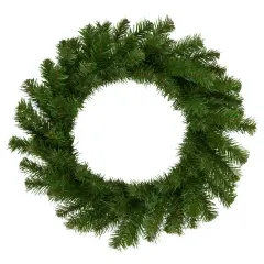 Northlight Deluxe Dorchester Pine Artificial Christmas Wreath - 18 - Unlit Green