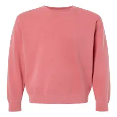 Independent Trading Co&reg; Midweight Pigment Dyed Crewneck Sweatshirt Pigment pink