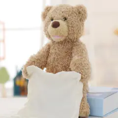 Smilegive Cute Scarf Little Bear of Hide and Seek - Interactive Plush Toy