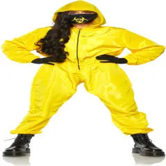 Hazmat Yellow Jumper Women's Costume