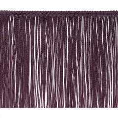 5 Yards of 4" Chainette Fringe Trim | 5 yard cut Eggplant