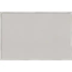 Svelte Wood Framed Corkboard, Grey Cork Svelte Silver