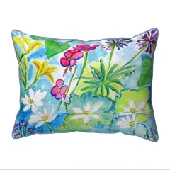Betsy Drake Wild Garden Large Pillow 16x20